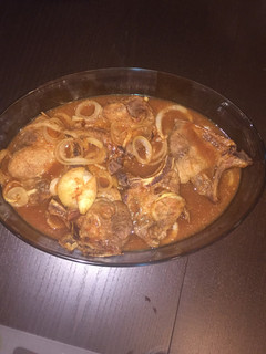 Una foto de Chuletas con salsa barbacoa