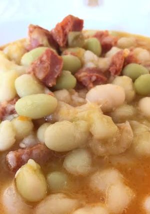Una foto de Pochas a la riojana