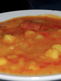 Una foto de Patatas a la riojana