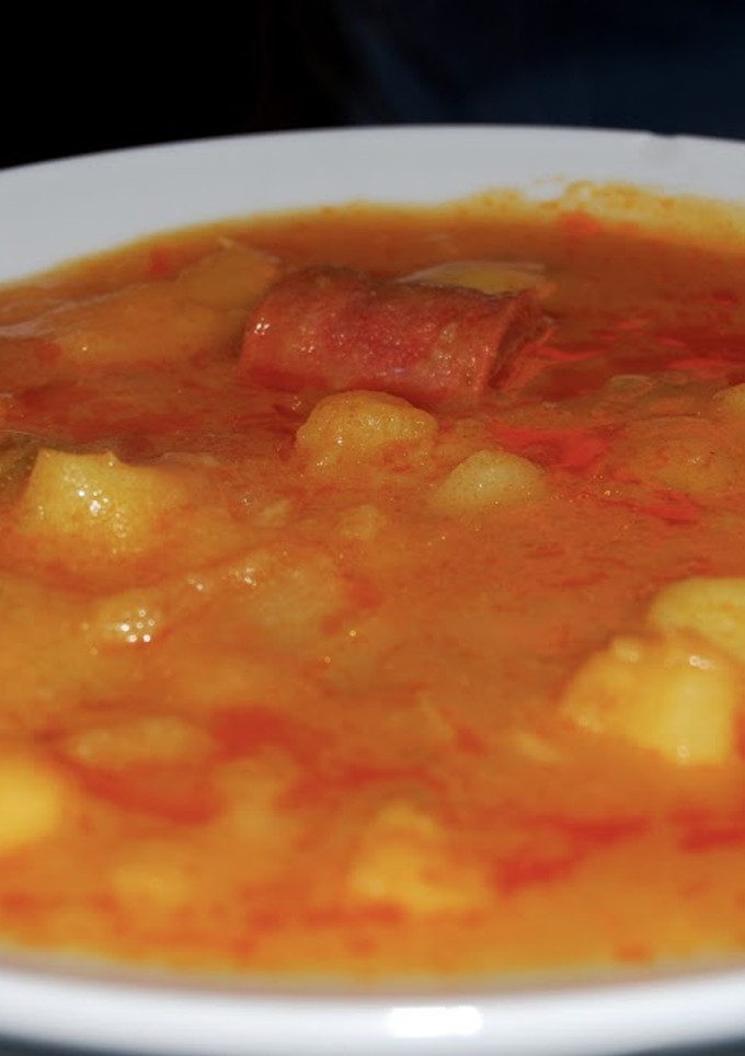 Una foto de Patatas a la riojana