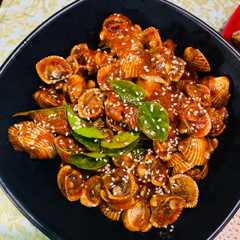 A picture of Kerang Dara Saus Tiram.