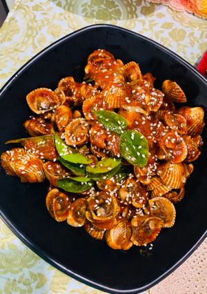 Foto resep Kerang Dara Saus Tiram