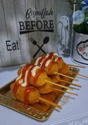 Foto resep Bread Corndog Praktis dan Mudah