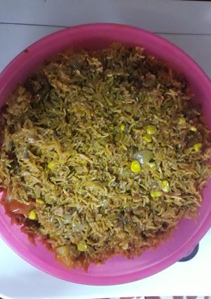 A picture of Veg pulav.
