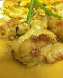 Alitas y muslitos a la mostaza