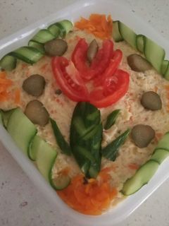عکسی از دستور سالاد الویه