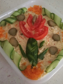 عکسی از دستور سالاد الویه