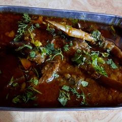 Mutton gravy A picture of Mutton gravy.