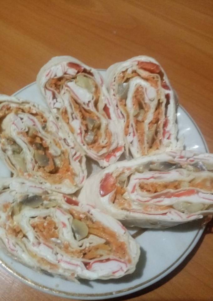 Лаваш з начинкою