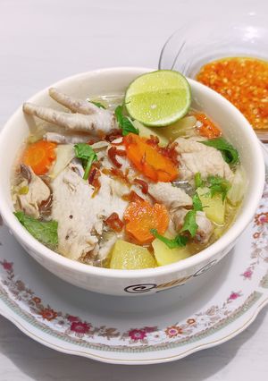 Foto resep Sop Ayam dan Ceker