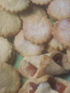 Una foto de Bizcochos con masa de queso fresco 🍪🍪🍪
