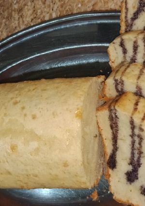 صورة لوصفة الكيك بالكريم شانتيه 🍰
