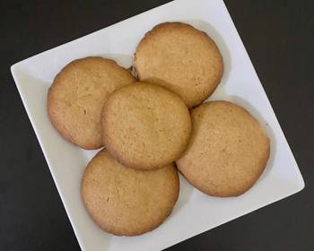 Latest Recipe Wheat Butter cookies Home Style