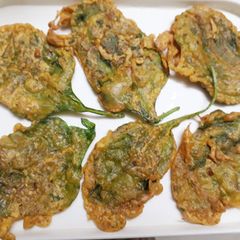 Palak bhaji A picture of Palak bhaji.