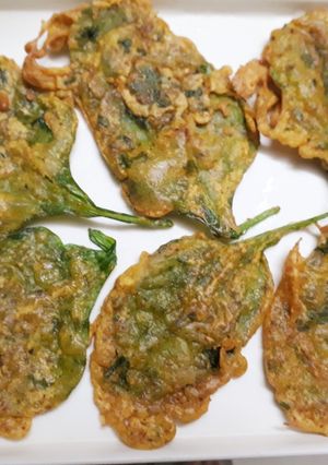 A picture of Palak bhaji.