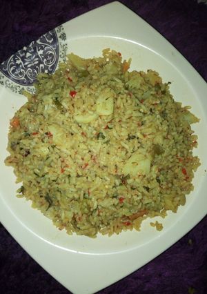 Jollof rice ainihin hoton girkin