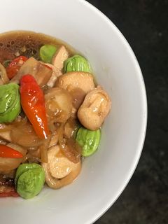 Foto resep Oseng Jamur Pete