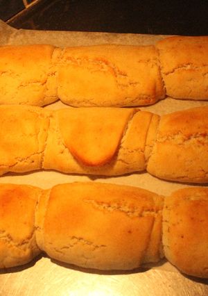 Una foto de Baguettes ajeadas, o flautuchas de san flauta