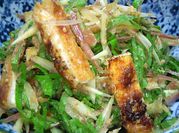 A picture of shiso tofu