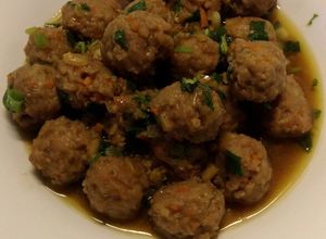 Foto resep Meat ball garlic souce