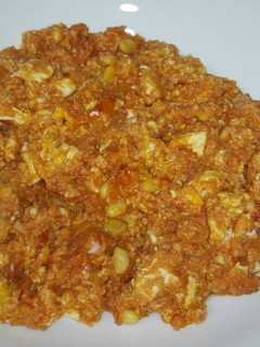 Una foto de Huevos con salsa de tomate