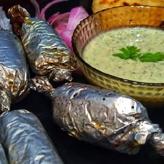 A picture of Toffee kabab.