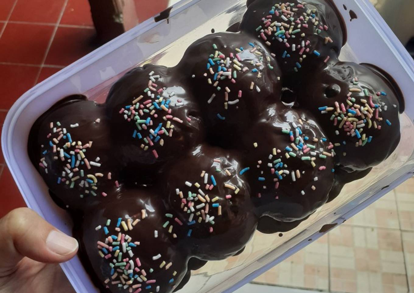 Donat Kukus Siram