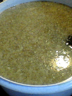 Una foto de Agua de limón con chía
