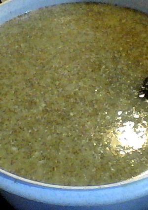 Una foto de Agua de limón con chía