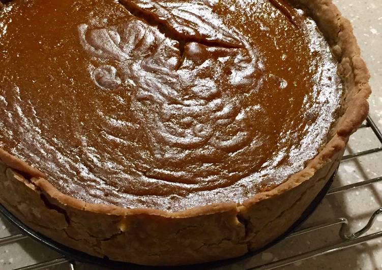 Sweet Pumpkin Pie With a Buckwheat Crust (Gluten & Dairy Free) π₯§ π