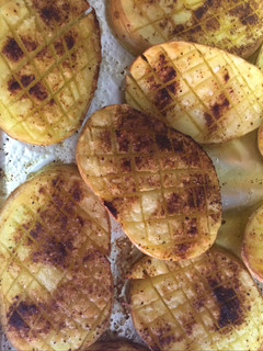 Una foto de Patatas asadas