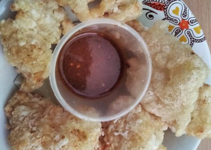Cara Gampang Membuat Cireng crispy sambel kacang modal 2000 yang Menggugah Selera