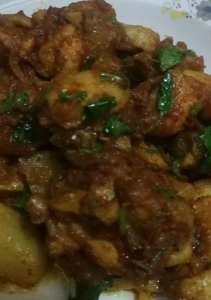 A picture of Chicken arvi.