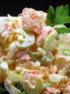 Una foto de Ensalada de langosta