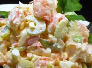Una foto de Ensalada de langosta