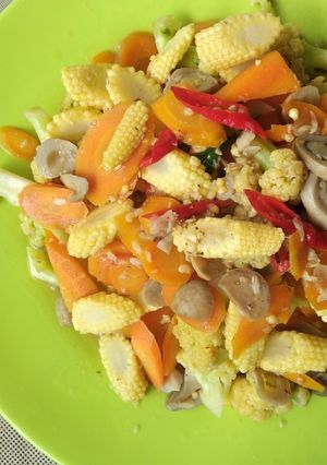 Foto resep Capcay goreng sederhana