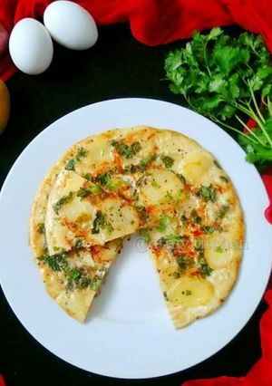 A picture of Spanish Omelette.