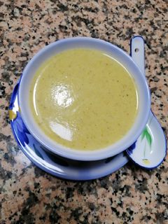صورة لوصفة شوربة البروكلي