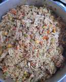 Arroz de pollo con verduras