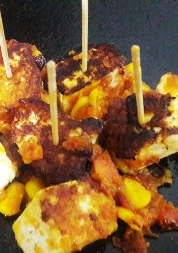 पनीर वेेेज चटनी टिक्का (Paneer veg chutney Tikka recipe in Hindi) रेसिपी मुख्य फोटो