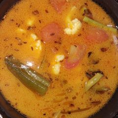 A picture of Sindhi kadhi.