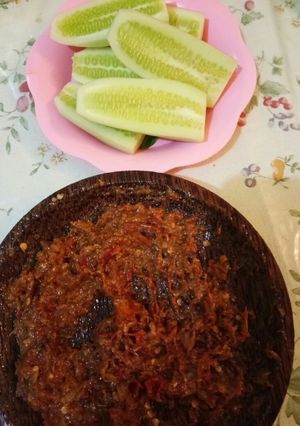 Foto resep Sambel terasi/sambel taun