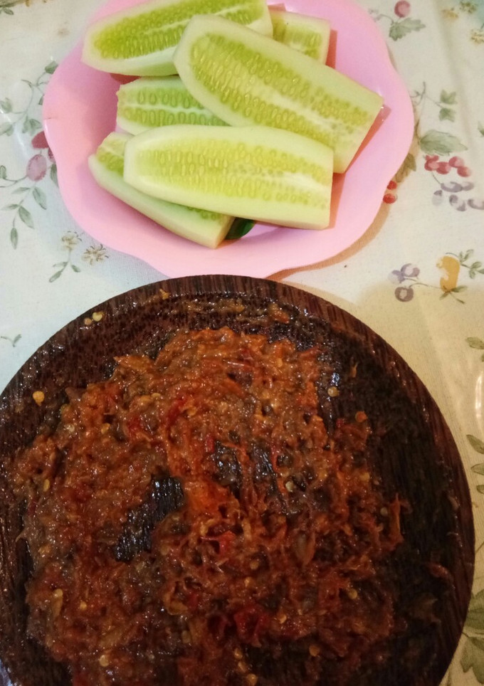 Foto resep Sambel terasi/sambel taun