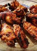 Grilled Filipino Adobo Chicken Wings