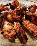 Grilled Filipino Adobo Chicken Wings