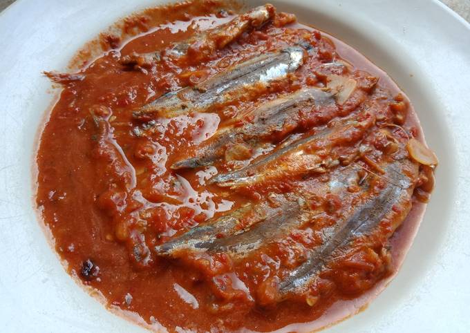 Ikan sarden Homemade