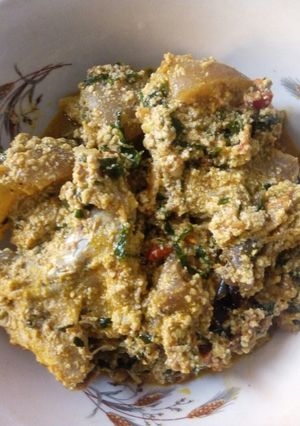A picture of Egwusi soup.