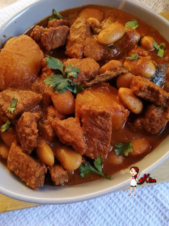 A picture of Beef and Butterbeans Curry.