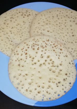 A picture of Rava appam in 20 mins.