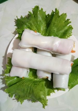 A picture of Pho Rolls for Hot Summer Days.